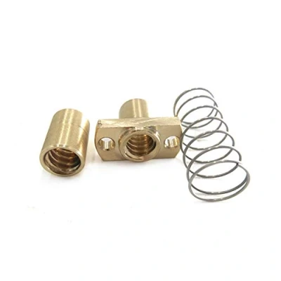 Image de Jadazi DIY CNC 3018 Écrou de machine à graver T8 anti retour ressort suppression trou pour 10 mm