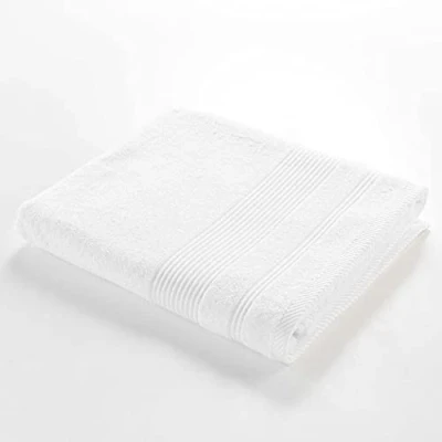 Image de douceur d&#039;intérieur, Drap de Bain (90 x 150 cm) Tendresse Blanc, Eponge Unie