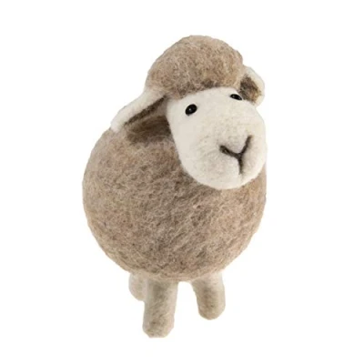 Image de Trimits Sheep Kit de feutrage à l&#039;aiguille: Mouton, Polyester, Coloris Assortis, Taille unique
