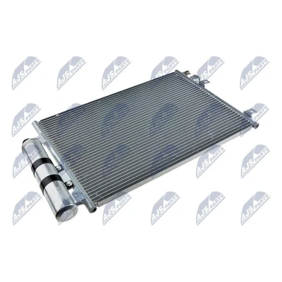 Image de NTY CCS RE 007 Condenseur De Clim avec déshydrateur Aluminium RENAULT: CLIO 2, Kangoo I, I Express