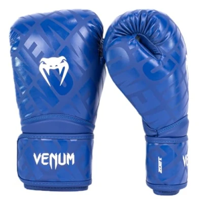 Image de Venum, Contender 1.5 XT Gants de boxe, Mixte Adulte, 16 Oz, Blanc/Bleu