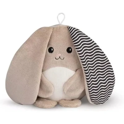 Image de myHummy Peluche bruit blanc bébé Lapin Basique Beige Aide à l&#039;endormissement Machine my hummy sommeil bebe apaisement 1 heure