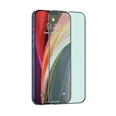 Image de TIGER GLASS PLUS Verre TREMPE ANTIBACTERIEN IPHONE 14 PLUS/13 PRO MAX Protection Ecran, Ultra Résistant 9H+, Anti traces de doigts, Haute Sensibilité, Applicateur Pose facile, Garantie à vie
