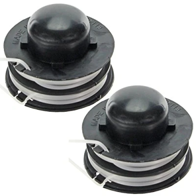 Image de SPARES2GO Lot de 2 bobines Fil à Double Alimentation pour débroussailleuse B&amp;Q FPGT250 6