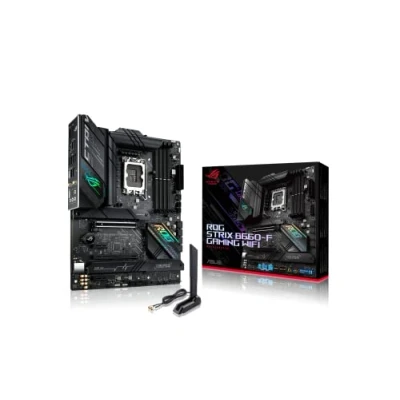 Image de ASUS ROG STRIX B660 F gaming WiFi Carte mère Intel LGA 1700 ATX (16+1 phases d’alimentation, DDR5, PCIe 5.0, 6, 2.5 Gb LAN, 3 x , M.2 dissipateur thermique, Aura Sync RGB)