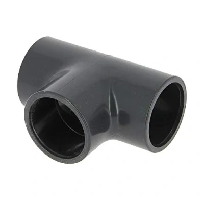 Image de Raccord PVC pression noir en T Femelle Ø 40 mm Girpi