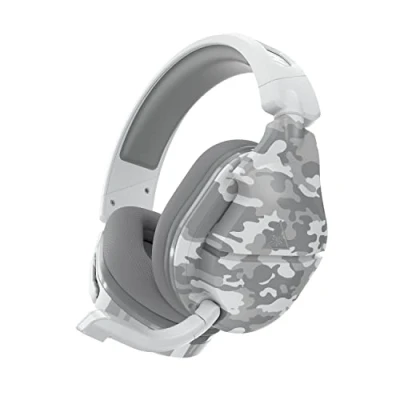 Image de Turtle Beach Stealth 600 Gen 2 Max Camouflage Arctique Casque de jeu sans fil Multiplateforme avec Batterie 48 Heures et plus pour PS5, PS4 PC