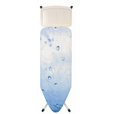 Image de Brabantia Planche à Repasser C pour générateurs de Vapeur XL Support en métal Extra Large Réglable Hauteur Cadre Solide Quatre Pieds