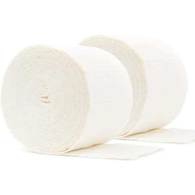 Image de LALILL Rolle mit 1000 Tampons non pelucheux pour Cleaner, Aceton Remover Lingettes Nageldesign Manucure cellulose sans peluches Gel, vernis, ongles