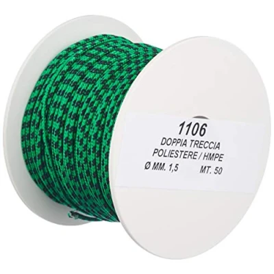 Image de Best Divers FILS Dyneema, SK75, ø1.5 mm, bobine 50 m, vert