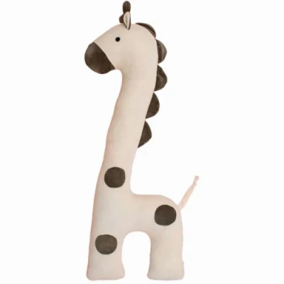 Image de FANCY Peluche Géante Girafe 90cm, Grande Doudou XXL et Coussin Kawaii, Jouet pour Enfant 0+ Les Adultes