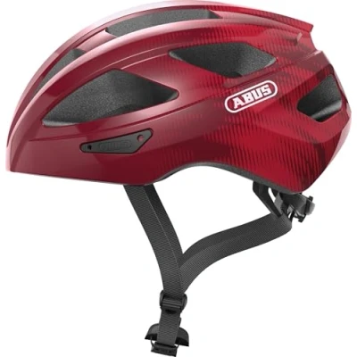 Image de ABUS Casque de vélo course Macator sportif pour débutants aussi porteurs tresses hommes et femmes