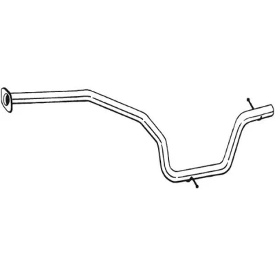 Image de BOSAL 900 033 Tuyau d&#039;échappement FORD: S Max Mk1, MONDEO 4, Galaxy Mk2 MPV