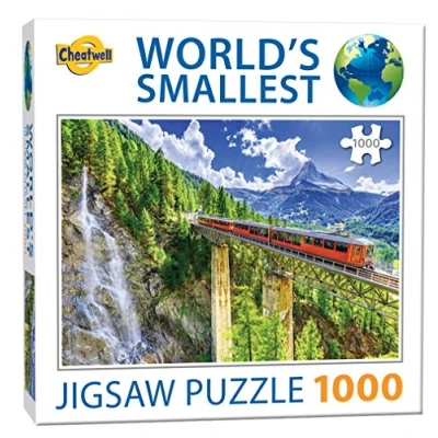 Image de Cheatwell Games World&#039;s Smallest 1000 Piece Puzzle Matterhorn