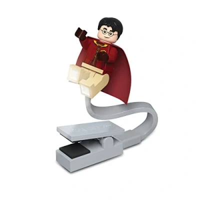 Image de Lego Harry Potter Lampe LED réglable USB et à Piles pour la Lecture de Livres Les Potterheads Figurine 76 mm (CL29) 2 CR2025 incluses