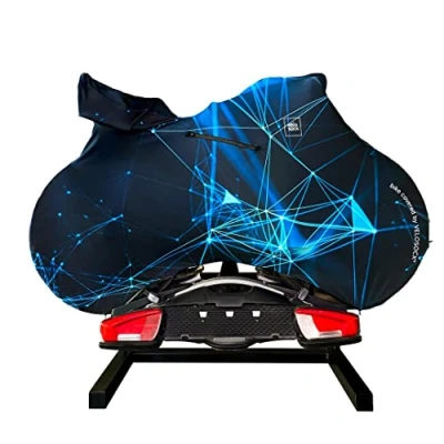 Image de VELOSOCK Housse de vélo complète Ray/Road pour Le Rangement et Transport en intérieur Garde Les sols, Murs la Voiture Propres s&#039;adapte à 99% des vélos Route