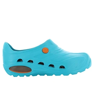 Image de Oxypas Safety Jogger Sabot Léger Hommes et Femmes 39/40 EU OXYVA Sabots Antidérapants, Antibactériens, Antistatiques Antifongiques, Chaussures de Sécurité, Vert