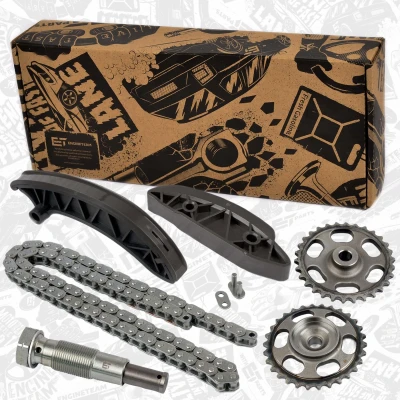 Image de ET ENGINETEAM RS0055 Jeu de distribution à chaînes Simplex, avec faux maillon MERCEDES BENZ: Classe E Berline, C Vito Mixto