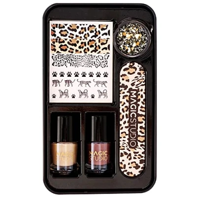 Image de WILD SAFARI SAVAGE NAIL ART SET