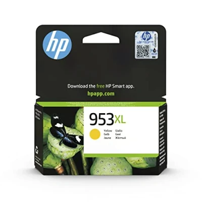 Image de HP 953XL (F6U18AE) Jaune Cartouche d&#039;encre Grande capacité