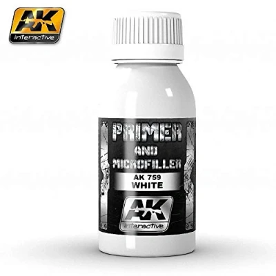 Image de (AK00759) AK Interactive White Primer Microfiller 100ml