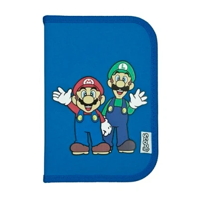 Image de Scooli Trousse d’étudiant remplie Super Mario à Crayons avec des stylos et Accessoires de Haute qualité idéale pour l’école, Les Loisirs déplacements partir 6 Ans