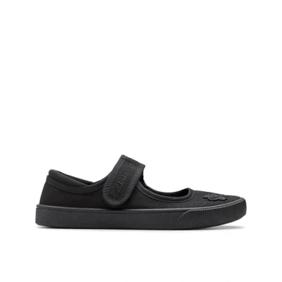 Image de Clarks Fille Hopper Go Chaussure de robe d uniforme, Cuir Noir, 35.5 EU