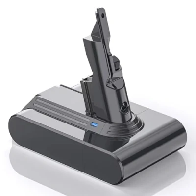 Image de Batterie pour Dyson V7 SV11, LONGFIT Li ION 6500mAn Compatible avec Aspirateurs Motorhead Animal Fluffy Car+Boat Trigger Mattress et HEPA