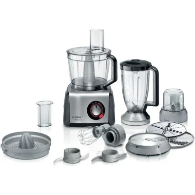 Image de Bosch Electroménager MultiTalent 8 MC812M844 Robot de cuisine polyvalent avec plus 50 fonctions 1250 W Grande capacité 3,9 L Couleur : Noir