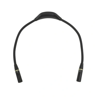 Image de Lindby luminaire LED rechargeable Travan, noir, ABS, longueur 61,7 cm