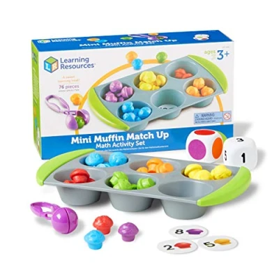 Image de Learning Resources Jeu d&#039;association de mini muffins