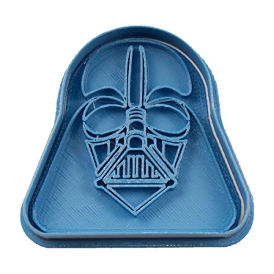 Image de Cuticuter Star Wars Darth Vader Coupe Biscuits Bleu 8 x 7 1,5 cm