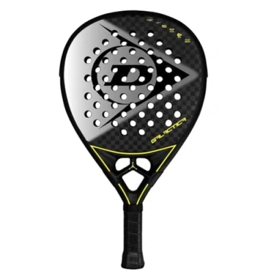 Image de Dunlop Galactica Raquette de padel, Taille: One Size, Schwarz silber gelb