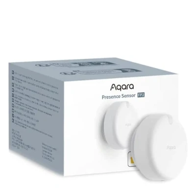 Image de Aqara Détecteur de Présence FP2, Radar mmWave Filaire, Positionnement Zone, Détection Multi Personnes et Chute, Compatible avec HomeKit, Alexa, Google Home Assistant
