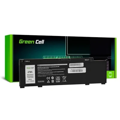 Image de Green Cell 0M4GWP 266J9 M4GWP Batterie pour Ordinateur Portable Dell G3 15 3500 3590 G5 5500 5505 Inspiron 14 5490 (4100 mAh, 11,4 V, Noir)