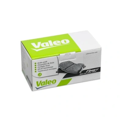 Image de VALEO 302680 Jeu de plaquettes frein Essieu arrière contact signal d&#039;usure inclus avec tôle anti bruit AUDI: A6 C7 Avant, A4 B8 Avant