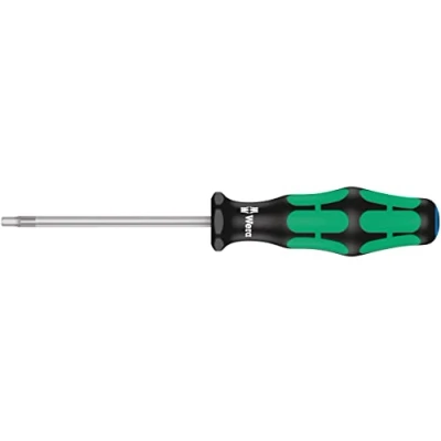 Image de Wera 05023110001 354 Tournevis hexagonal Hex Plus, 3.0 x 75 mm, Noir/vert