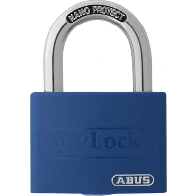 Image de Abus H36 50867 Cadenas à clé Universel personnalisable myLock T65/40 Bleu