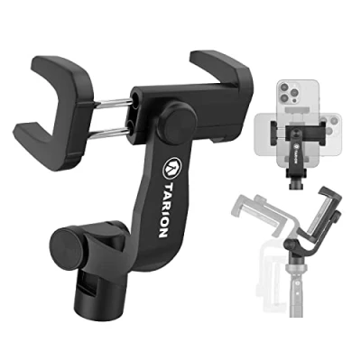 Image de TARION HVC 01 Support de téléphone Portable pour trépied avec Adaptateur Universel à vis 6,35 mm