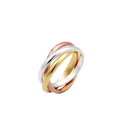 Image de Elli TRIO Basic Bague multicoloured, Femme, Taille: 54, Multi coloured