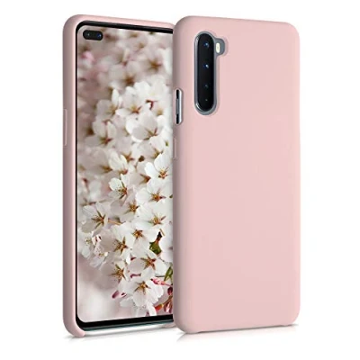 Image de kwmobile Housse Compatible avec OnePlus Nord Coque de téléphone Protection Souple en TPU Silicone Rose Ancien