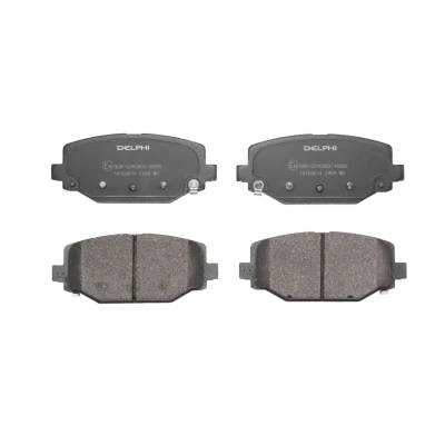 Image de DELPHI LP2499 Jeu de plaquettes frein avec indicateur d&#039;usure tôle anti bruit sans accessoires FIAT: Freemont, CHRYSLER: GRAND 5OYAGER 5