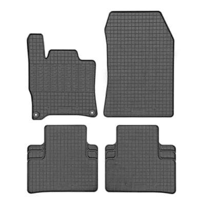 Image de CIKCAR RMCIKPEU00038 Ensemble de tapis sol Caoutchouc avant et arrière 4 noir Sur mesure PEUGEOT: 308 III 3/5 portes, SW, DS: DS II