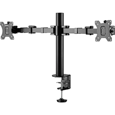 Image de SpeaKa Professional SP MM 220 x2 Support d&#039;écran 43,2 cm (17) 81,3 (32) Noir réglable en Hauteur, inclinable + p