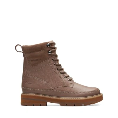 Image de CLARKS PragueStyle K. Botte mi Mollet, Pebble Combi, 29.5 EU