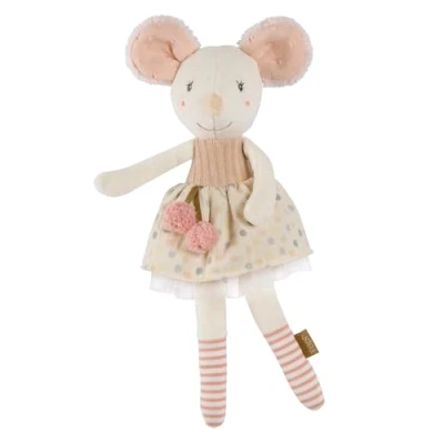 Image de Fehn Sac à Dos Souris Peluche comme Compagnon de Jeu Idéal, Protecteur et Ami en pour Bébés Jeunes Enfants Partir 0+ Mois