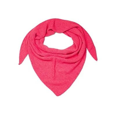 Image de styleBREAKER Écharpe triangle XXL pour femmes avec motif de grain riz en couleurs unies, écharpe, écharpe légère 01020042, couleur:Corail