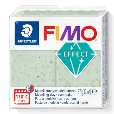 Image de STAEDTLER FIMO Effect Pain pâte à modeler 57 Grammes Effet vert botanique 8010 570