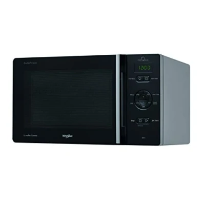 Image de Whirlpool MCP345BL Four à micro ondes, 25 l argent