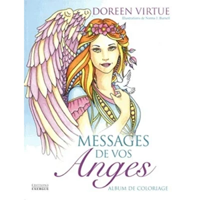 Image de Messages de vos anges Album coloriage Livre d’occasion Correct